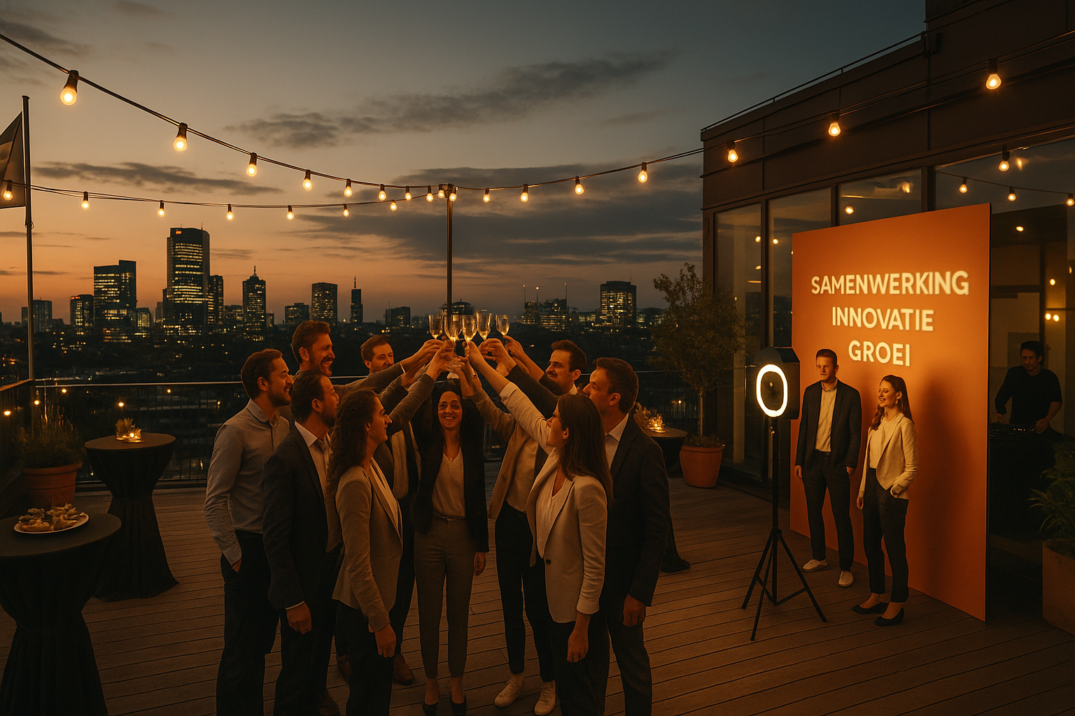 Employer branding tijdens bedrijfsfeest