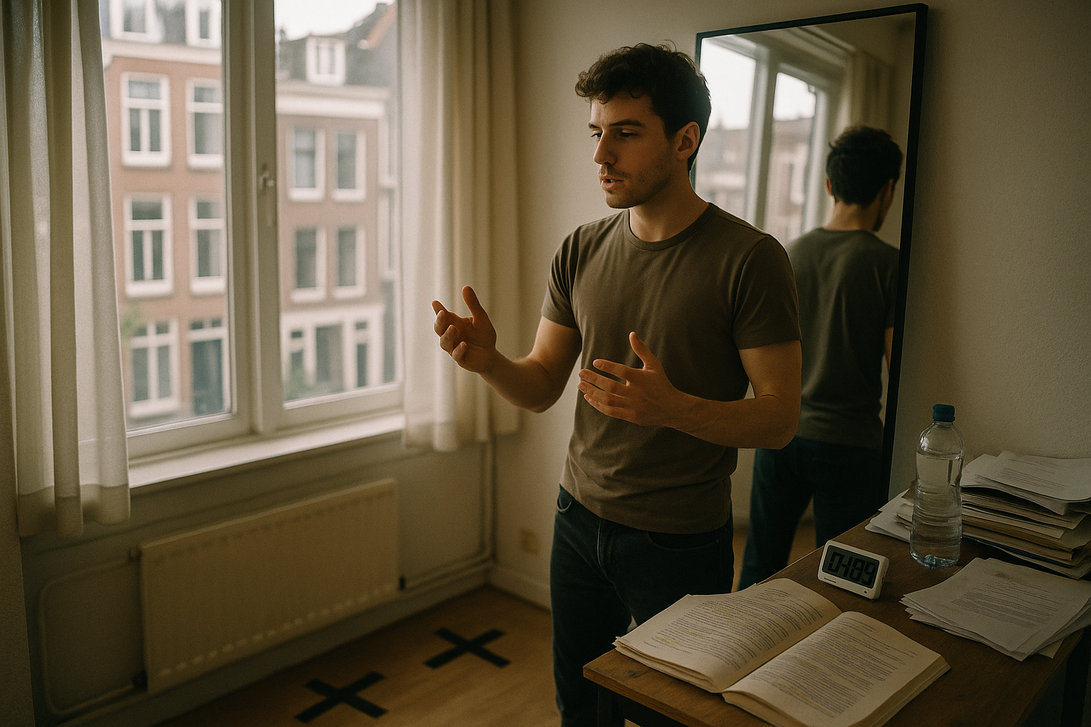 Voorbereiding toelatingsexamen toneelschool