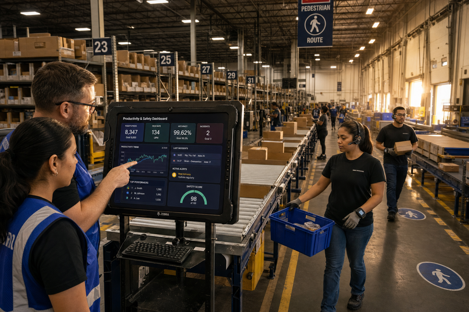 Productiviteitsverhoging door wearable technologie